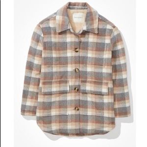 American eagle lined flannel